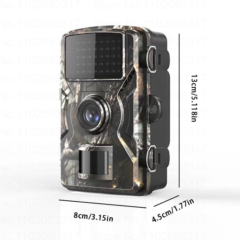 Wildlife Trail Cameras 16MP 10 - Outdoor Hunting Video Camera recension och pris