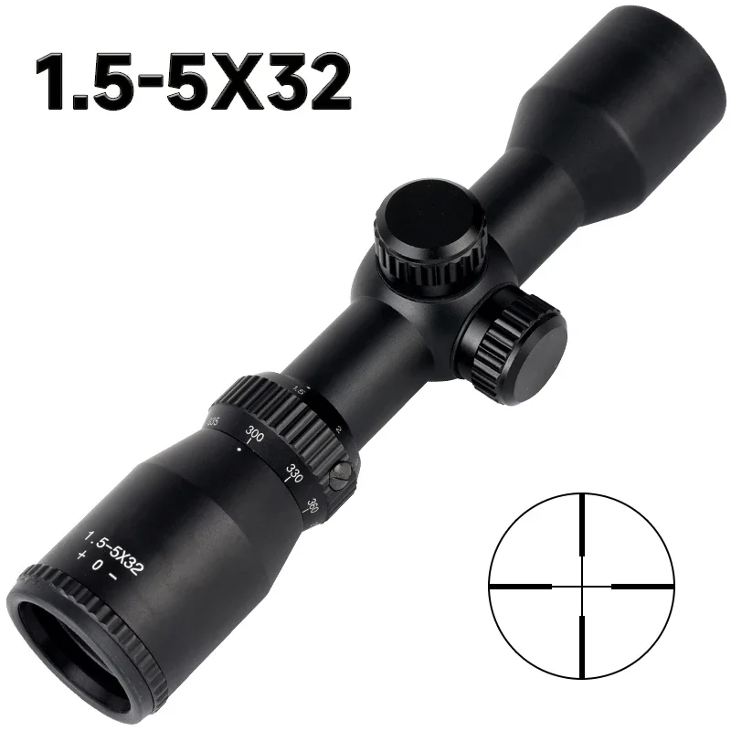 1.5-5X32 Crossbow Short Huntin - Crossbow Scope Sight recension och pris