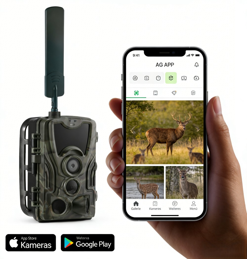 4G 4K 120MP Live Video 5000mAh - Outdoor Hunting Video Camera recension och pris