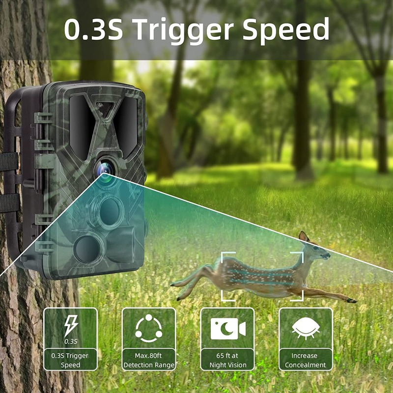Outdoor Wildlife Camera 4K 36M - Outdoor Hunting Video Camera recension och pris