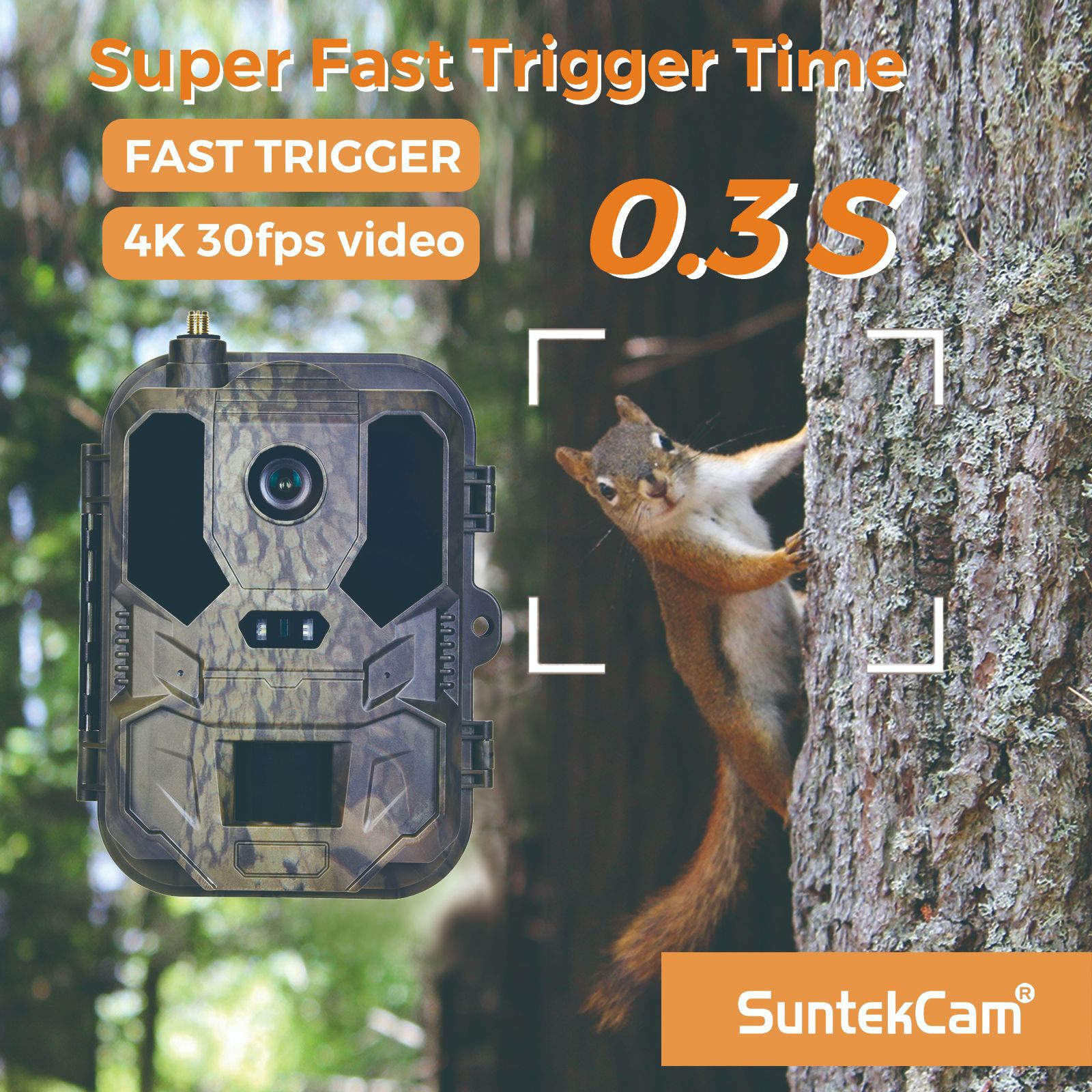 Outdoor 4K Video 120MP Photo 4 - Outdoor Hunting Video Camera recension och pris