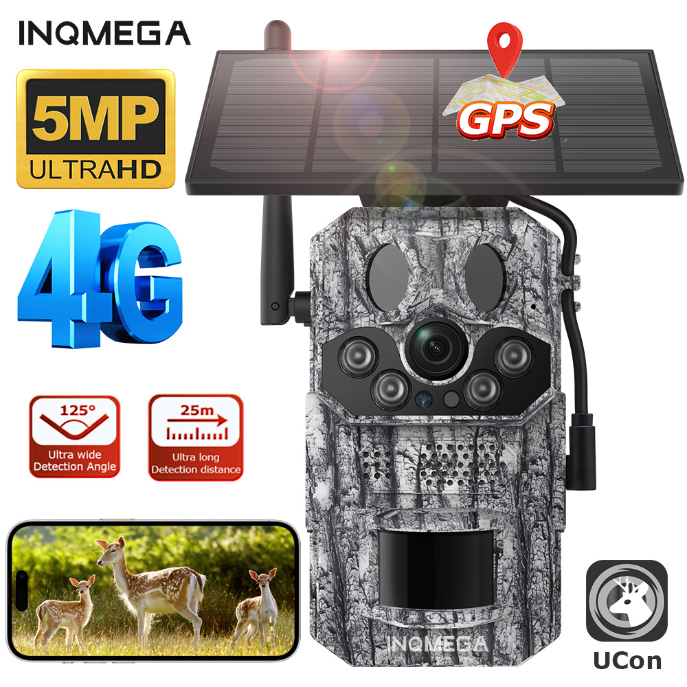 INQMEGA4G 2K 5MP PIR Motion Ac - Outdoor Hunting Video Camera recension och pris