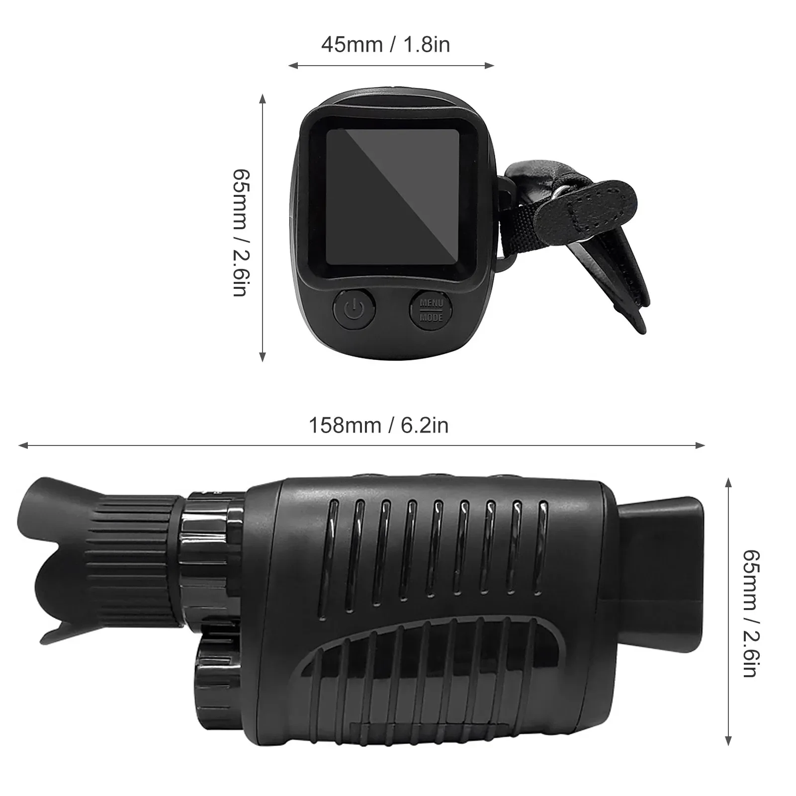 1080P Monoculars Hunting Teles - Outdoor Hunting Video Camera recension och pris