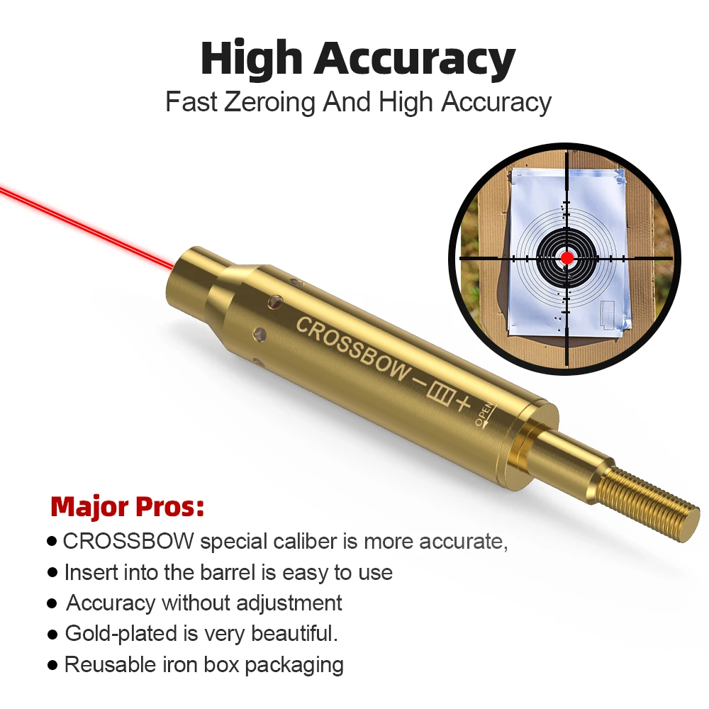 CROSSBOW Red Laser Boresighter - Crossbow Scope Sight recension och pris