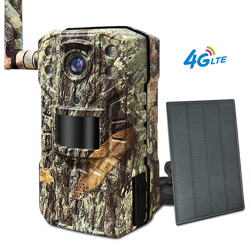 4G LTE Solar Hunting Trail Cam - Outdoor Hunting Video Camera recension och pris