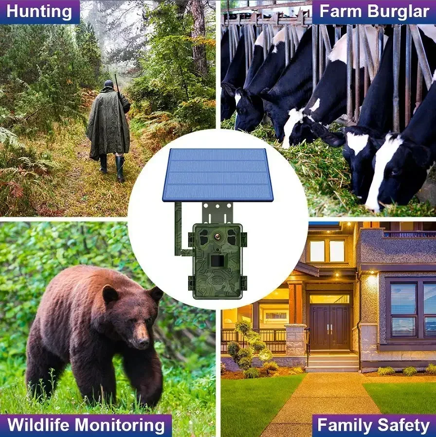 Solar Hunting Camera Mobile Re - Outdoor Hunting Video Camera recension och pris