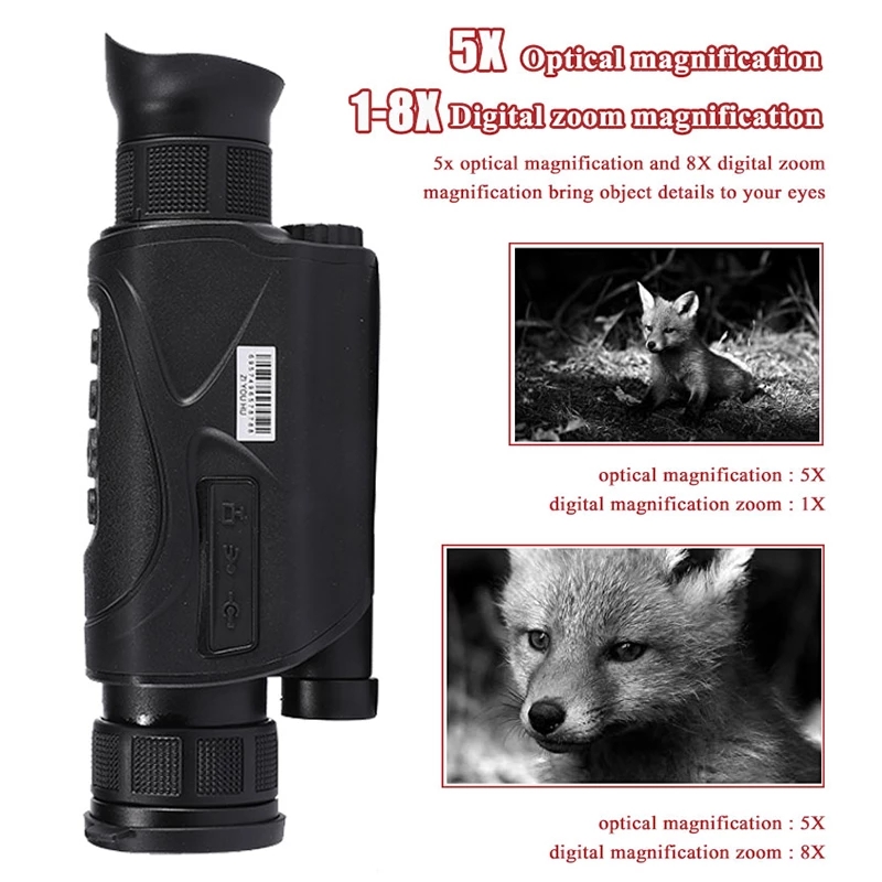 HD Digital Night Vision Monocu - Outdoor Hunting Video Camera recension och pris