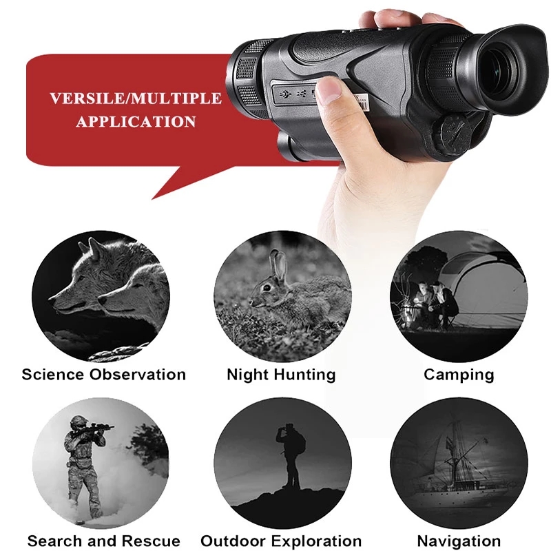 HD Digital Night Vision Monocu - Outdoor Hunting Video Camera recension och pris
